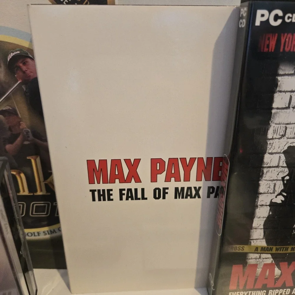 Large Vintage Lot Of PC Games & Strategy Guides Max Payne Tom Clancy Rainbow Six